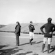 Stagg in 1902, standing with two players on Marshall Field, which would be renamed Stagg Field in 1915. (Photo: Chicago History Museum/Getty Images)